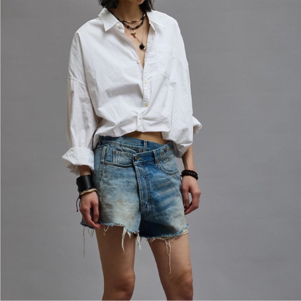 RI3 Crossover Denim Shorts Turner Blue 26